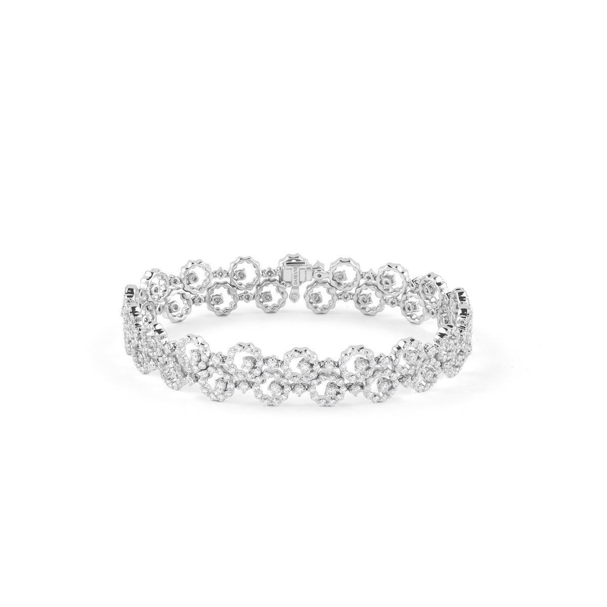 Damiani Juliette Bracelet 20104433, An 18k white gold bracelet set with diamonds