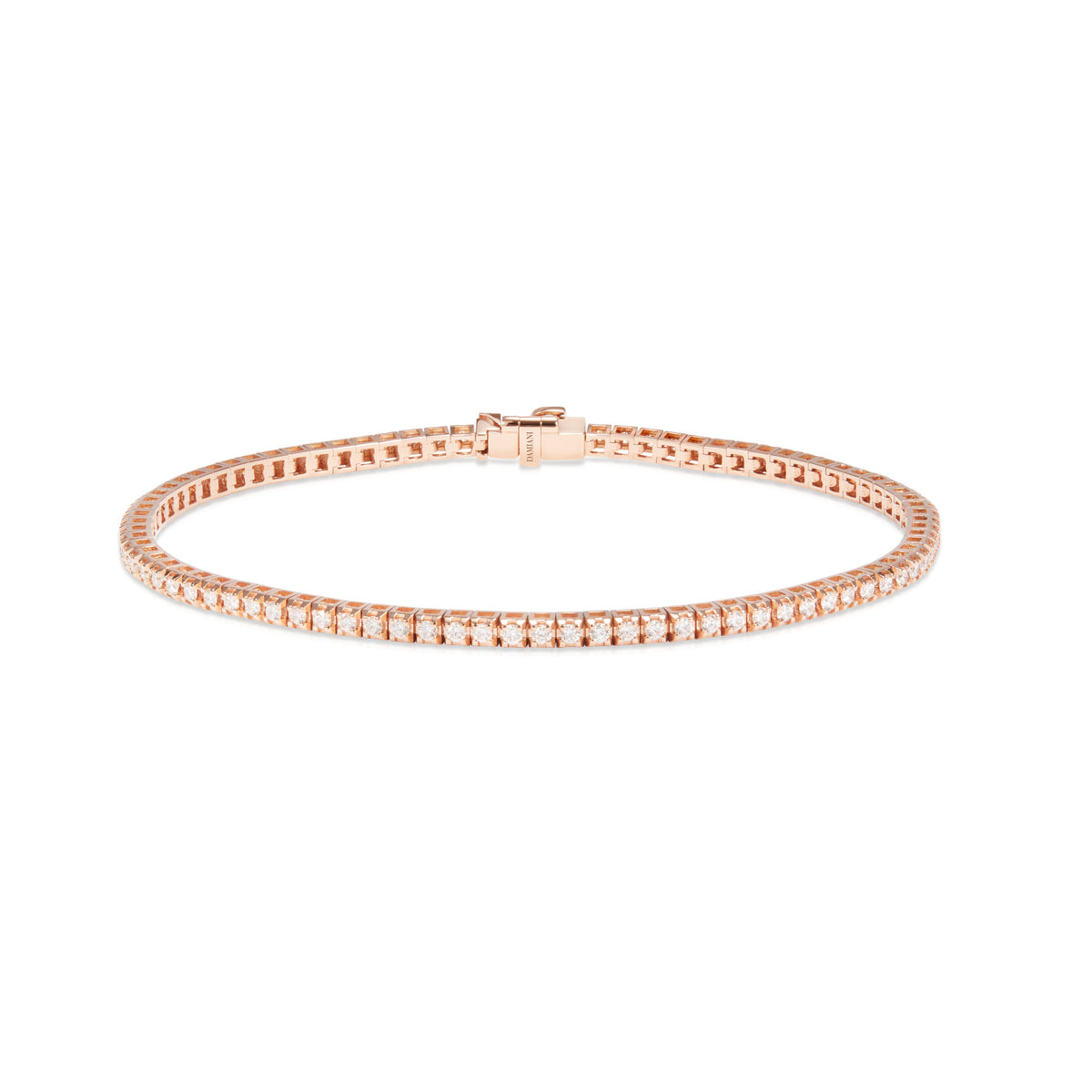 Damiani Bracelet 20115205, An 18k rose gold bracelet set with diamonds