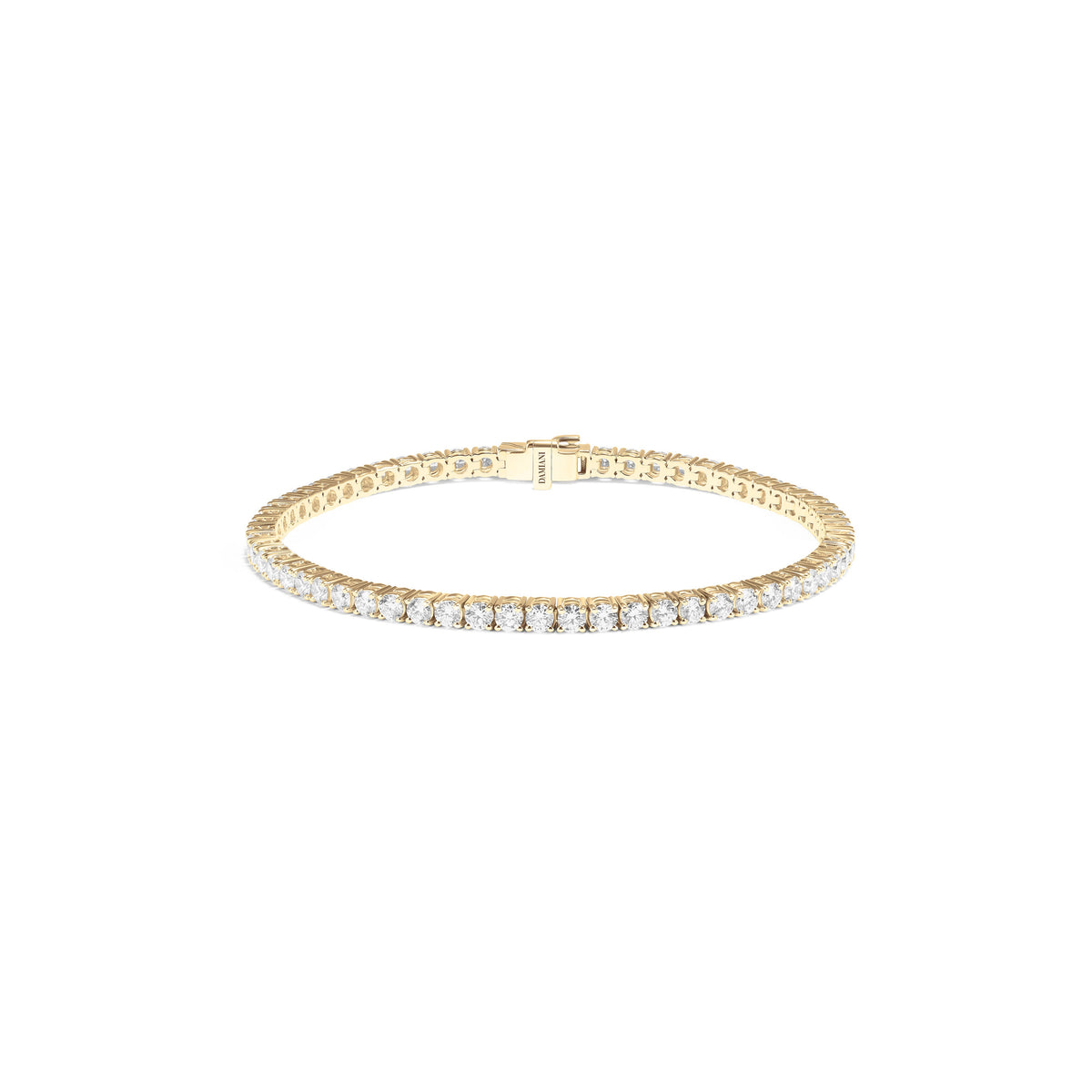 Damiani Bracelet 20115815, An 18k yellow gold bracelet set with diamonds