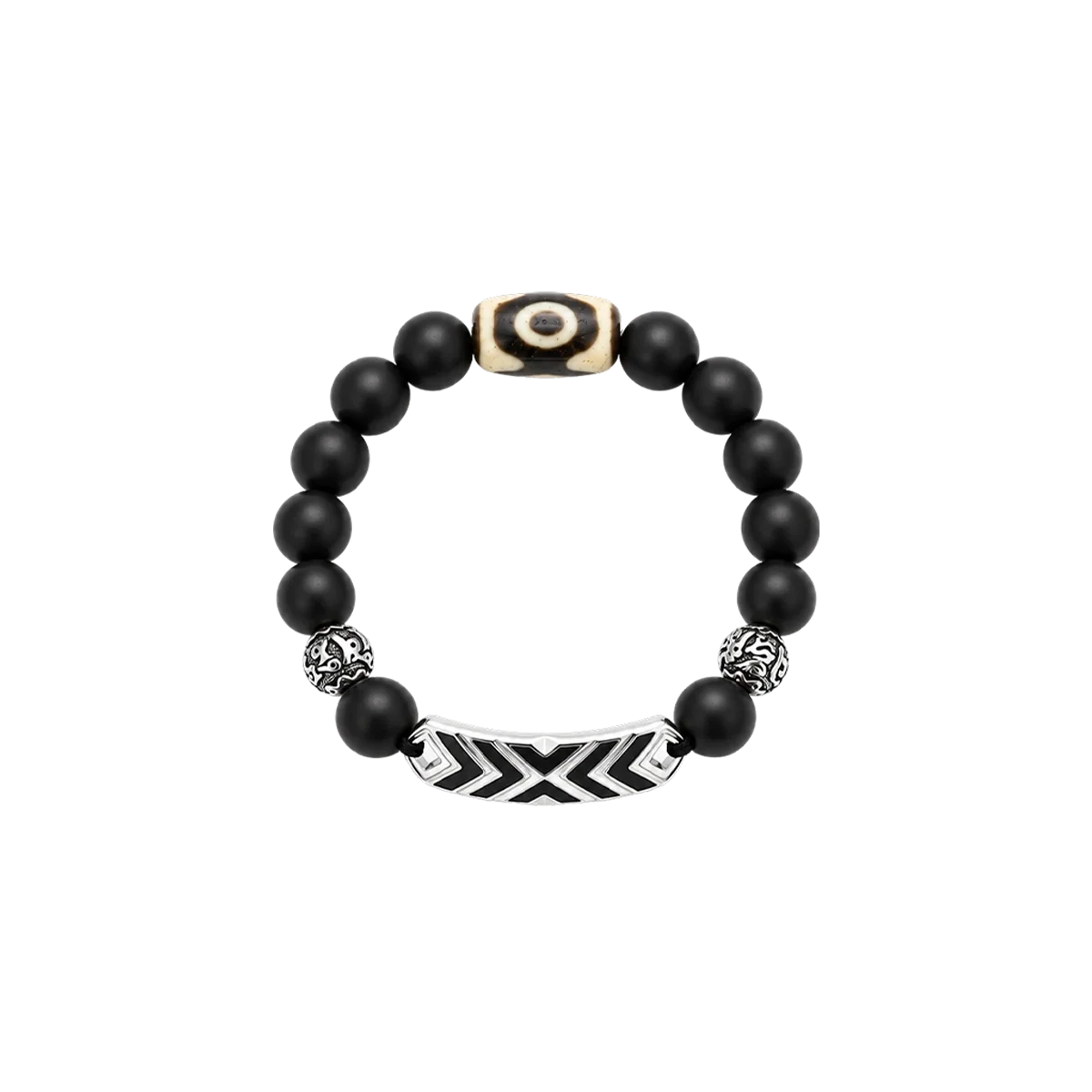 VERTU COR CHAIN SMALL-LEAF RED SANDALWOOD SMART BEAD BRACELET, view 1