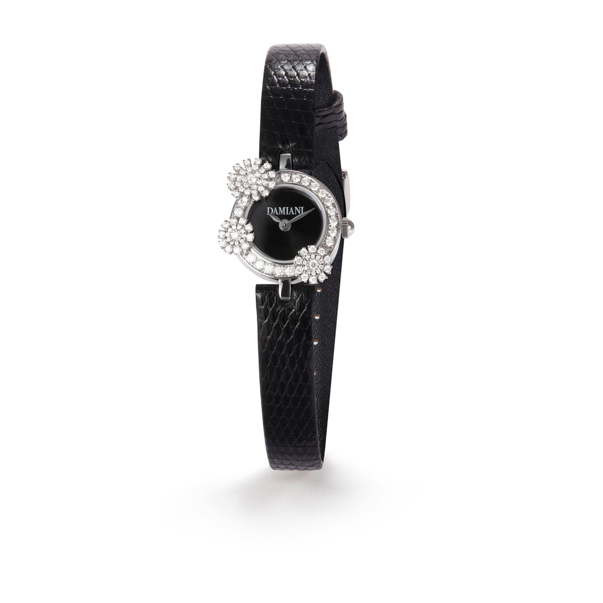 Damiani Watch 30053897, An 18k white gold jewellery watch set with diamonds