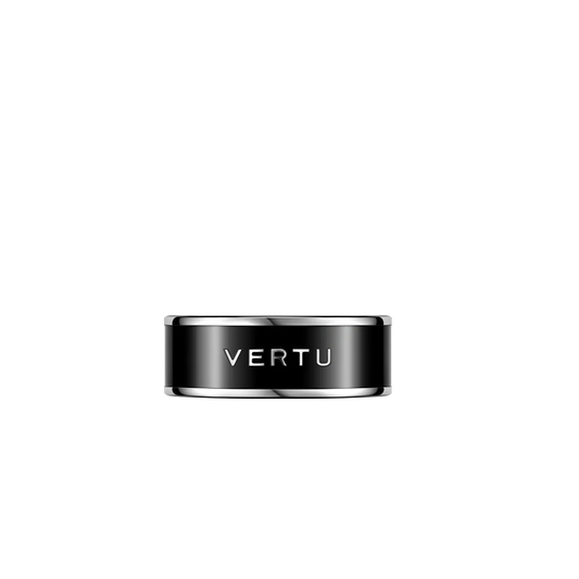 VERTU COR RING BLACK SMART RING, view 2