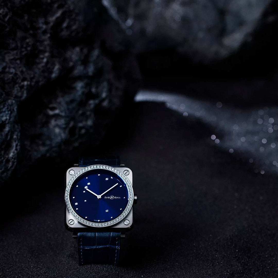 Bell & Ross BR S Blue Diamond Eagle Diamonds Watches 39 mm