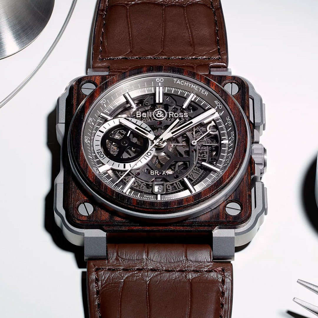 Bell & Ross BR-X1 Wood Watches 45 mm