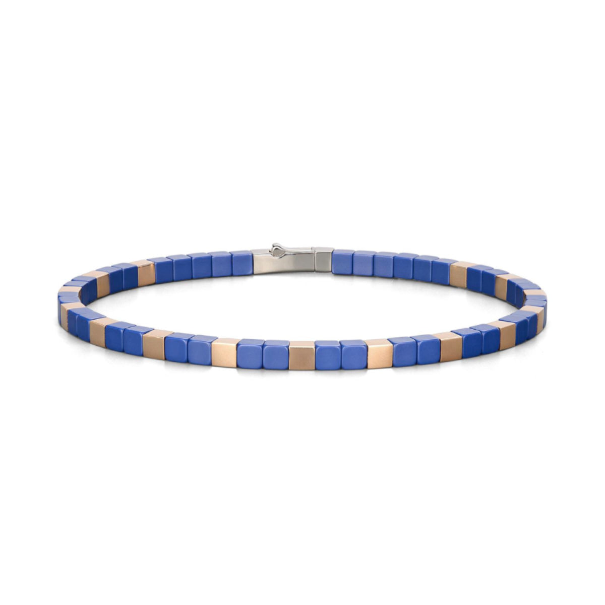 Baraka Сyborg Сeramic Bracelet BR351051ROCB, a men's bracelet in rose gold and black ceramic