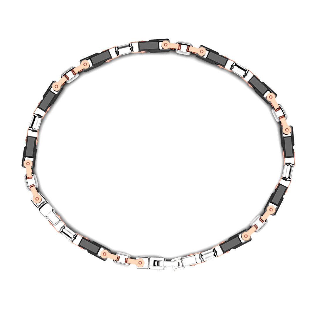 Zancan Ceramik Gold Bracelet KB041BR-N