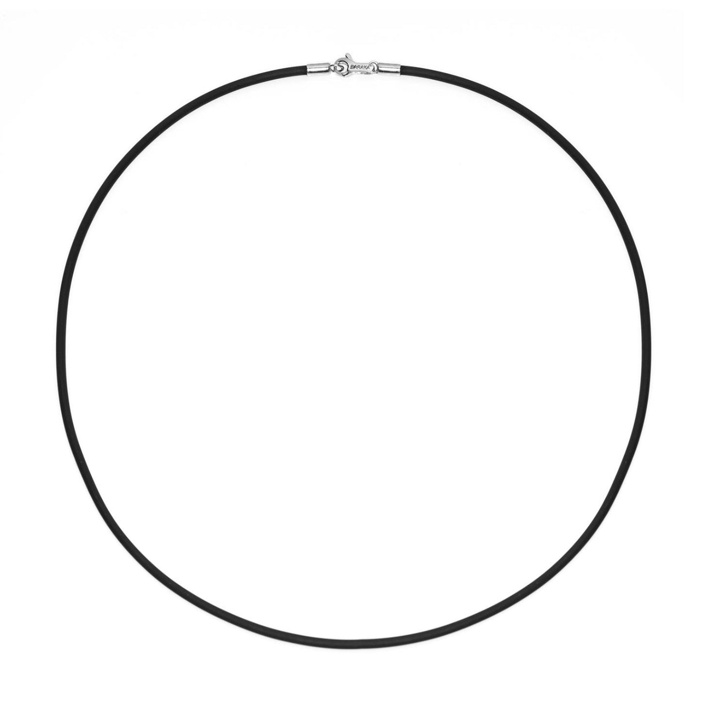 Baraka Utility Chain GC251251BICA, a men's chain in white gold and rubber