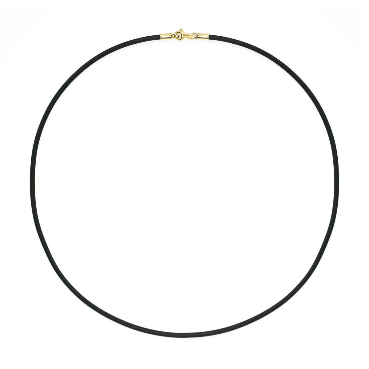 Baraka Utility Chain GC251251GICA, a men's chain in yellow gold and rubber