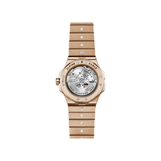 Chopard Alpine Eagle watch in 18k ethical rose gold, view 2