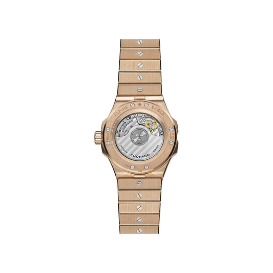 Chopard Alpine Eagle watch in 18k ethical rose gold with diamonds, view 2