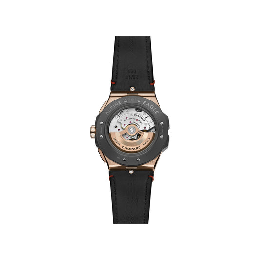 Chopard Alpine Eagle watch in 18k ethical rose gold and titanium, view 2