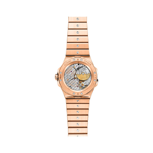 Chopard Alpine Eagle watch in 18k ethical rose gold, view 2