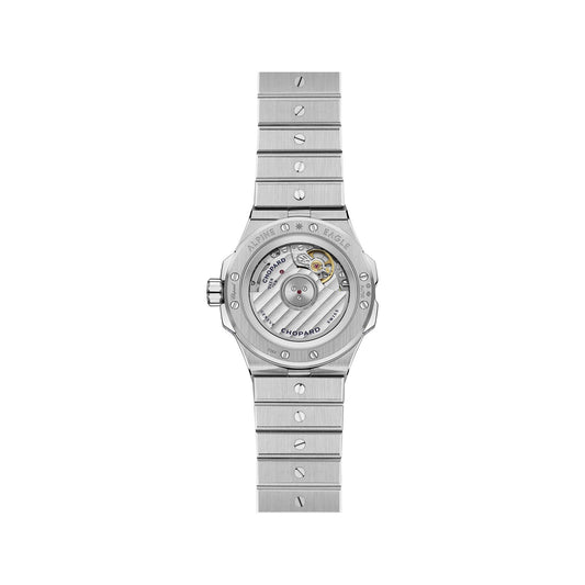 Chopard Alpine Eagle watch in 18k ethical white gold with diamonds, view 2