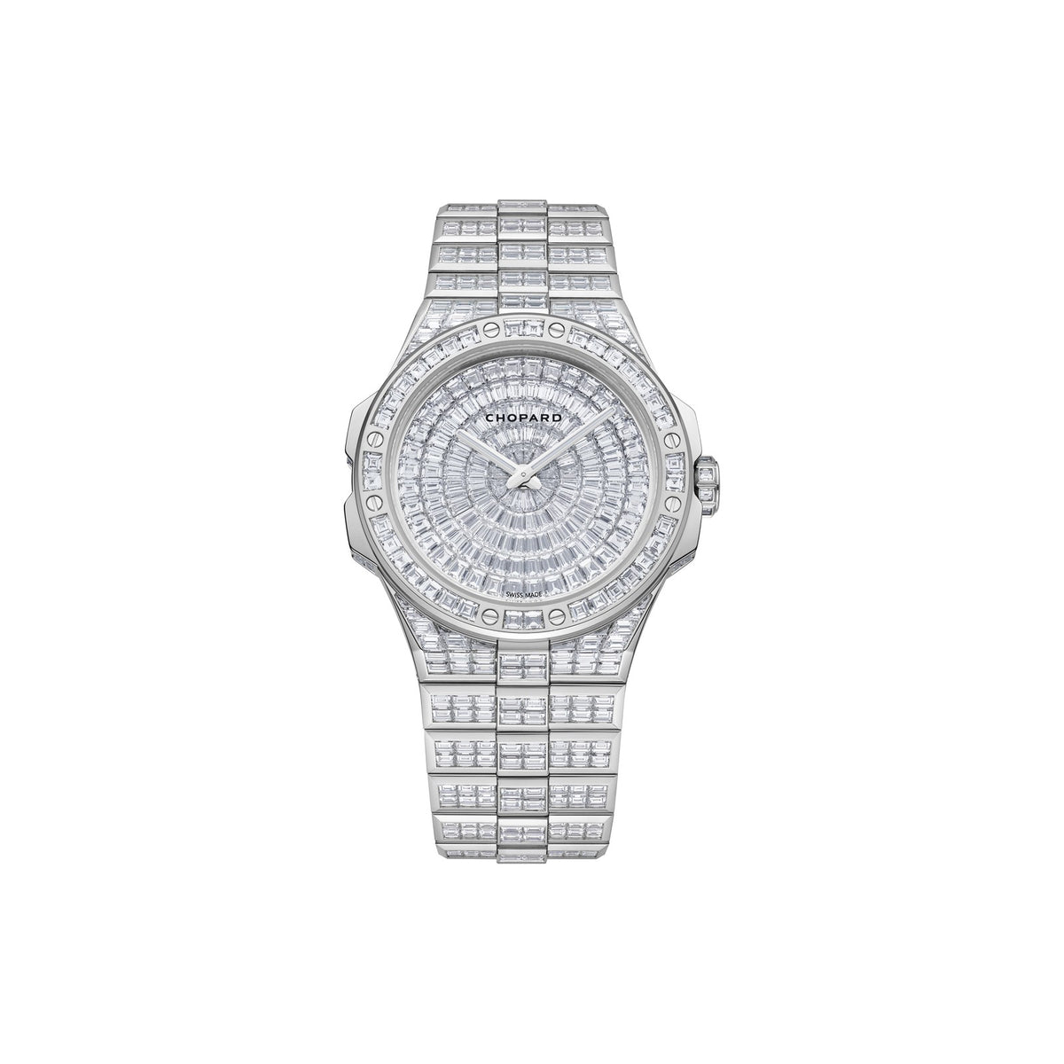 Chopard Alpine Eagle watch in 18k ethical white gold with diamonds