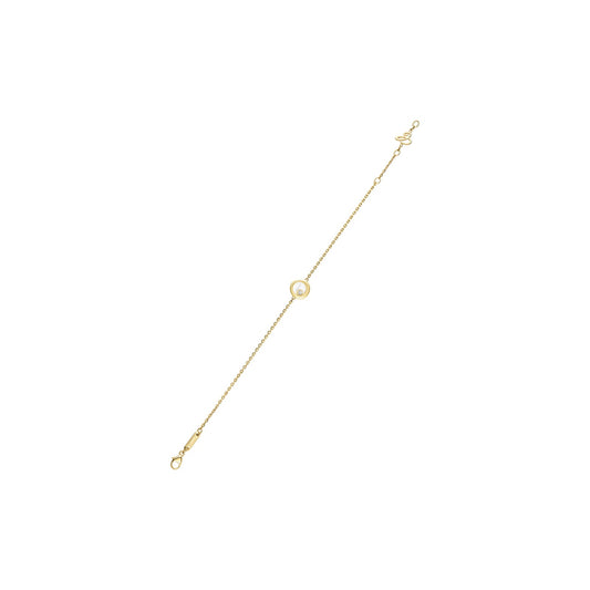 Chopard Happy Diamonds bracelet in 18k ethical yellow gold with diamonds view 2