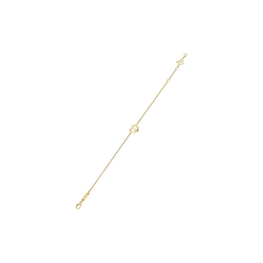 Chopard Happy Diamonds bracelet in 18k ethical yellow gold with diamonds view 2