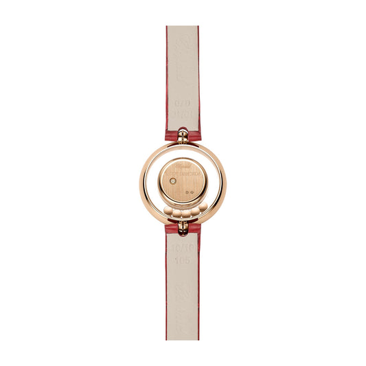 Chopard Happy Diamonds watch in 18k ethical rose gold, view 2