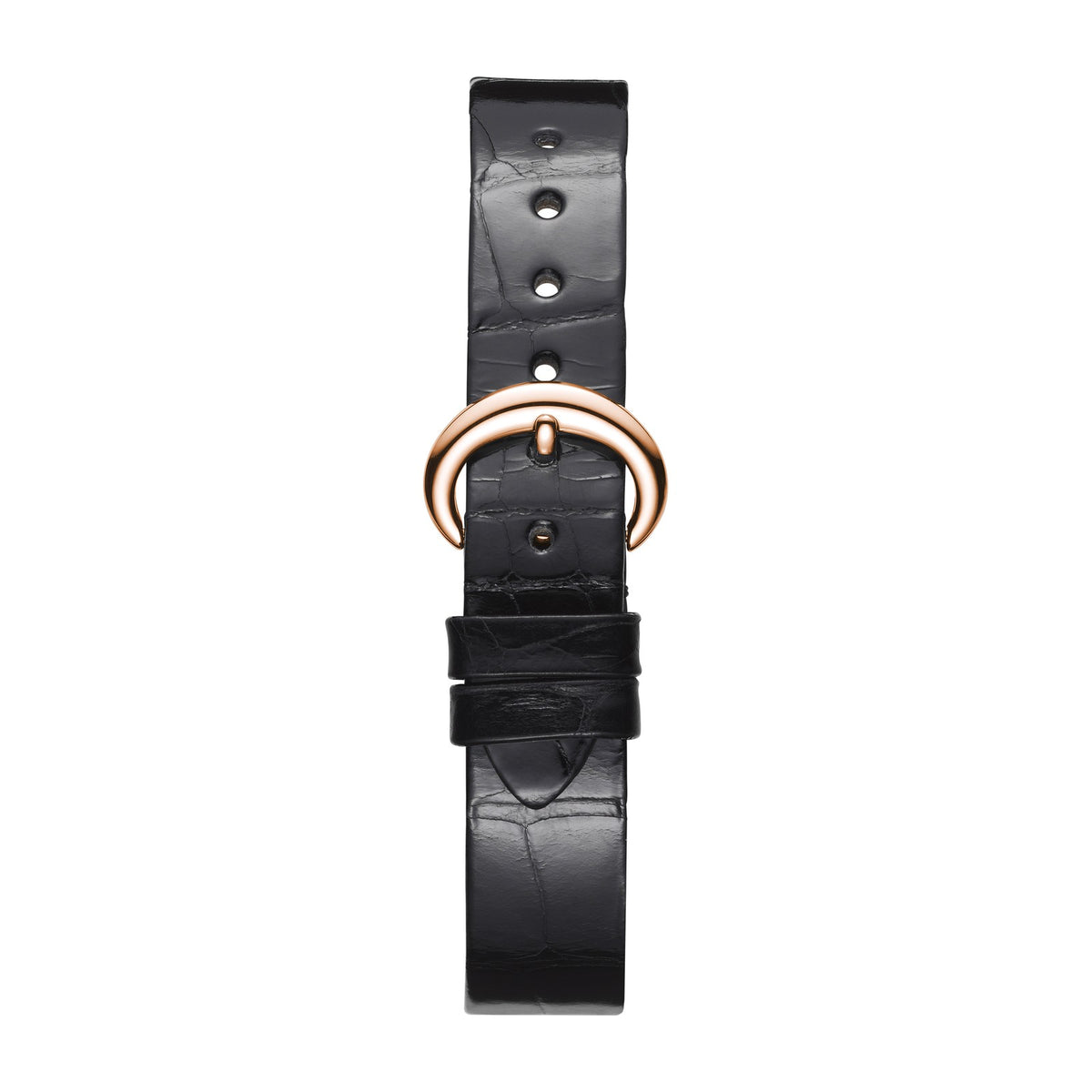Chopard Happy Diamonds watch in 18k ethical rose gold with moving diamonds, view 4