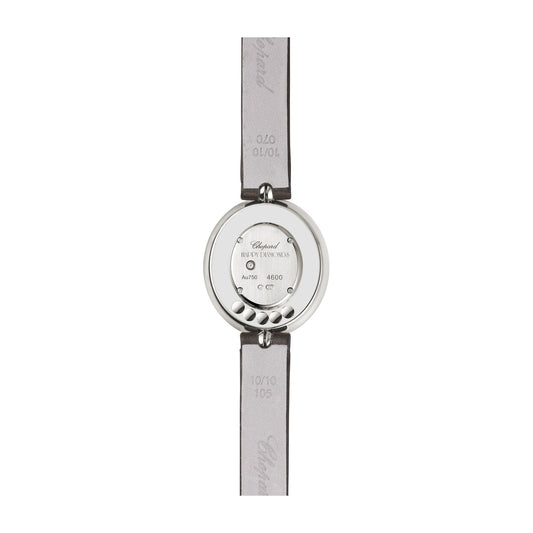 Chopard Happy Diamonds watch in 18k ethical white gold with diamonds, view 2