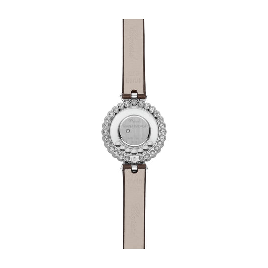 Chopard Happy Diamonds watch in 18k ethical white gold with moving diamonds, view 2