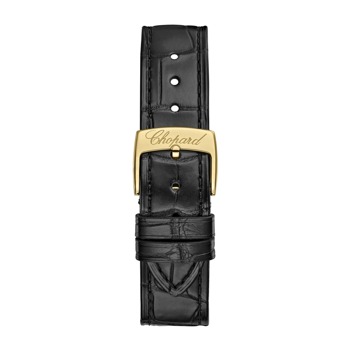 Chopard Happy Diamonds watch in 18k ethical yellow gold, view 4
