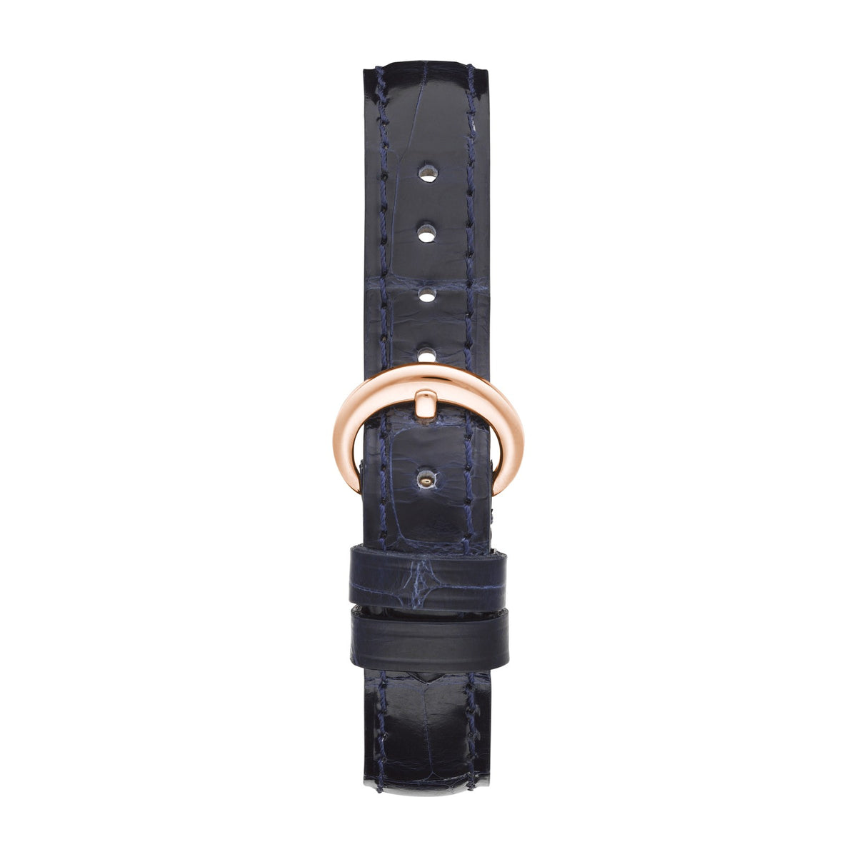 Chopard Happy Sport watch in 18k ethical rose gold with moving diamonds and sapphires, view 4