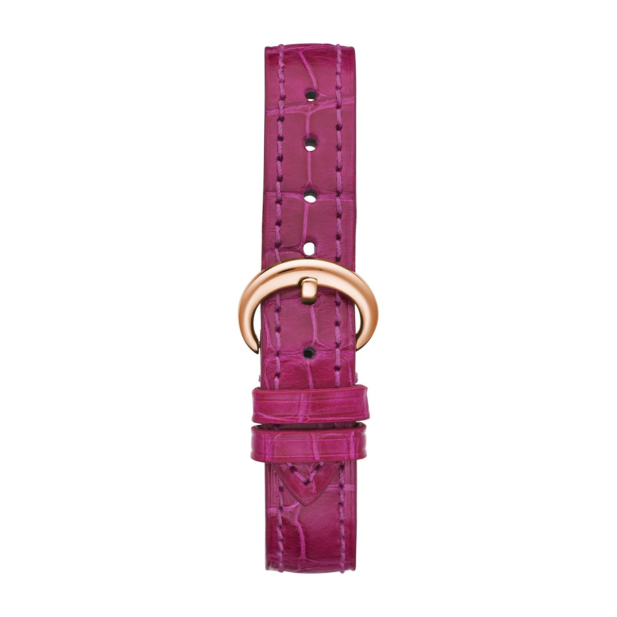 Chopard Happy Sport watch in 18k ethical rose gold with diamonds and sapphires, view 4