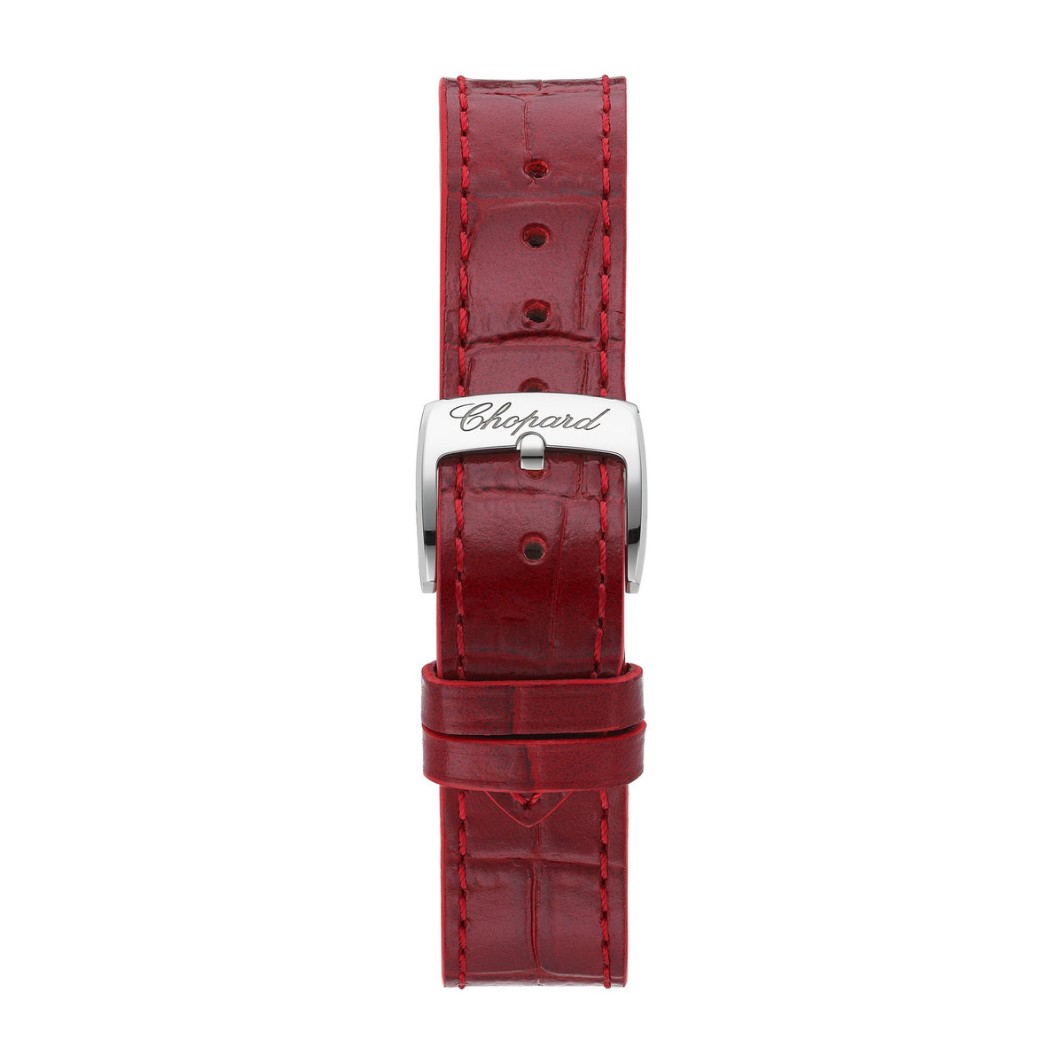 Chopard Happy Sport watch in 18k ethical rose gold and stainless steel, view 4