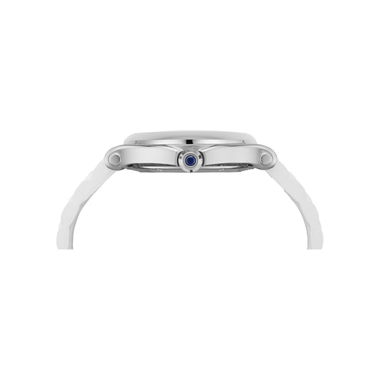 Chopard Happy Sport watch in stainless steel with moving diamonds and sapphires, view 2