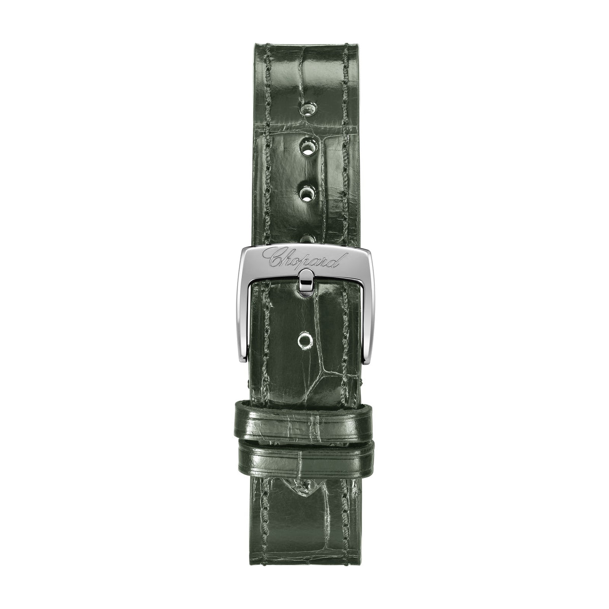 Chopard Happy Sport watch in stainless steel with moving diamonds and tourmalines, view 4