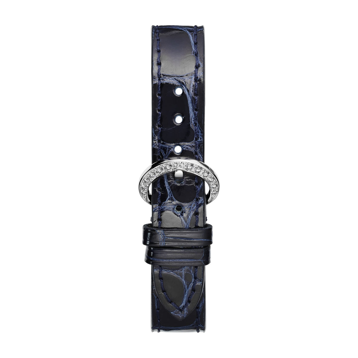 Chopard Happy Sport watch in 18k ethical white gold, view 4