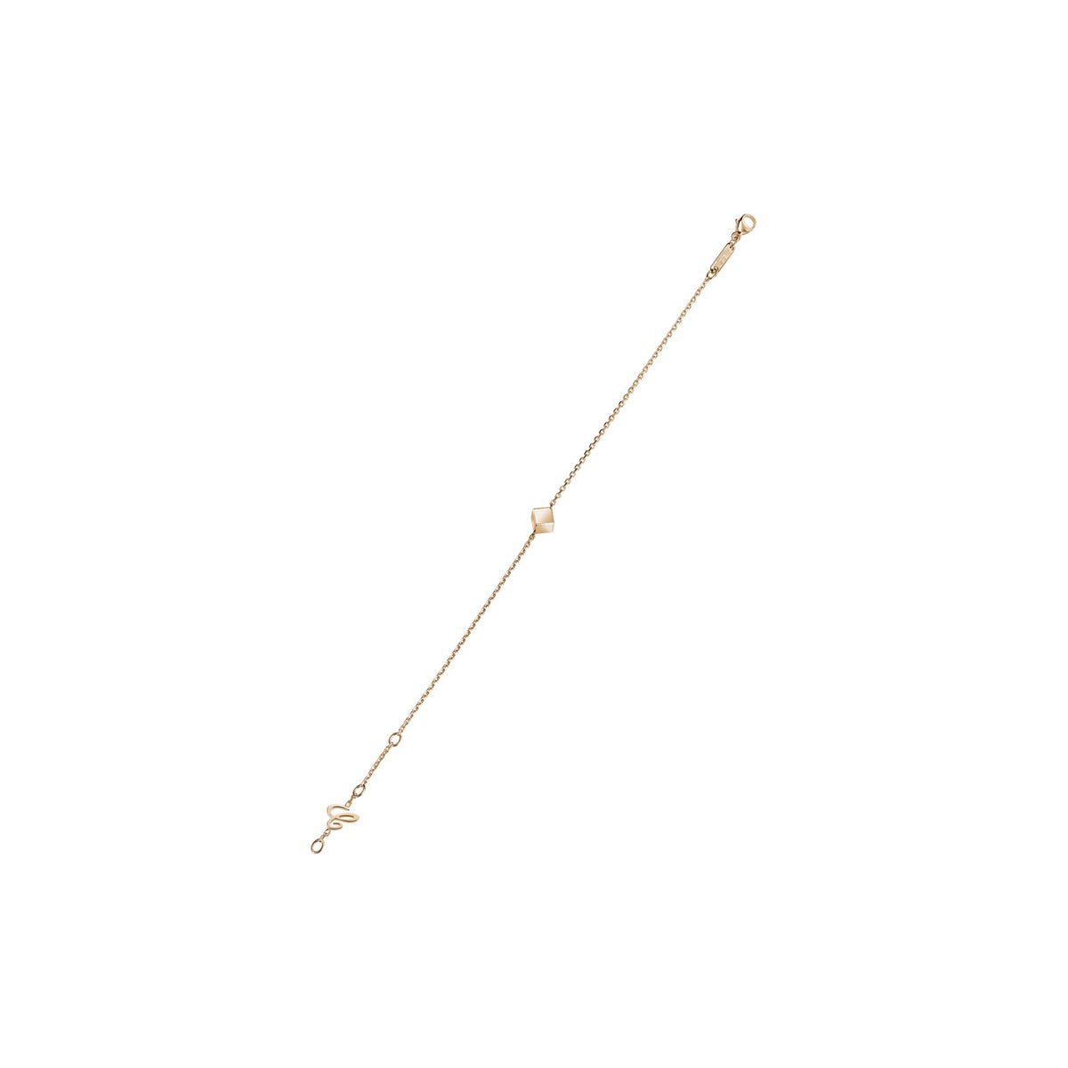 Chopard Ice Cube bracelet in 18k ethical rose gold view 3