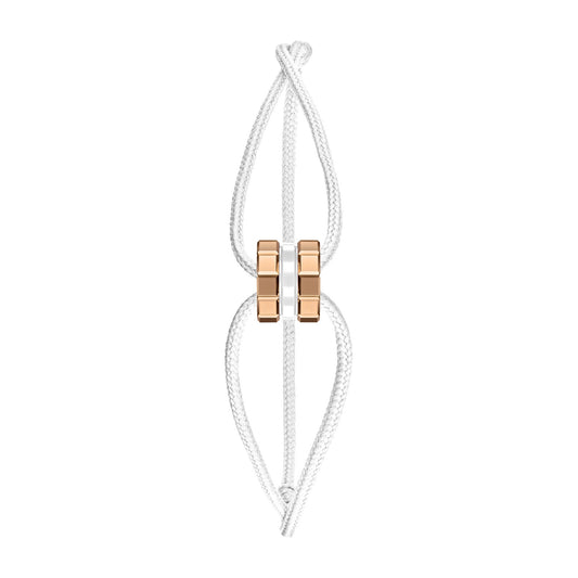 Chopard Ice Cube bracelet in 18k ethical rose gold and ceramic view 2