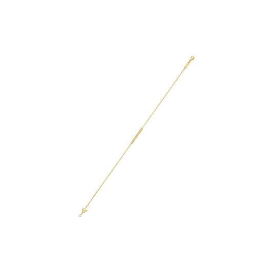 Chopard Ice Cube bracelet in 18k ethical yellow gold with diamonds view 2