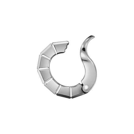 Chopard Ice Cube earring in 18k ethical white gold view 2