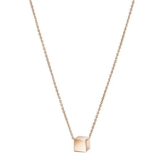 Chopard Ice Cube pendant in 18k ethical rose gold, view 2