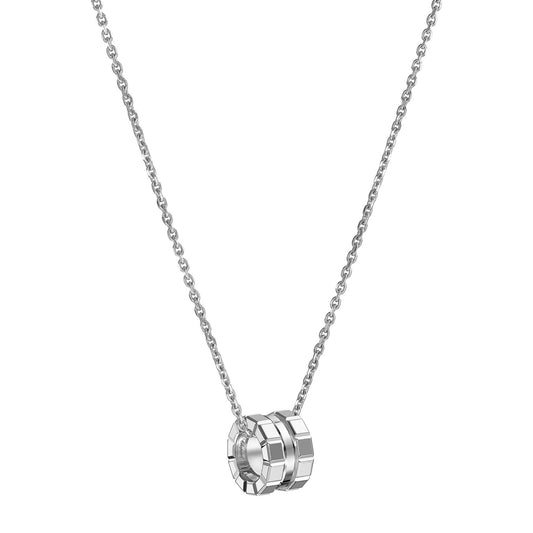 Chopard Ice Cube pendant in 18k ethical white gold, view 2
