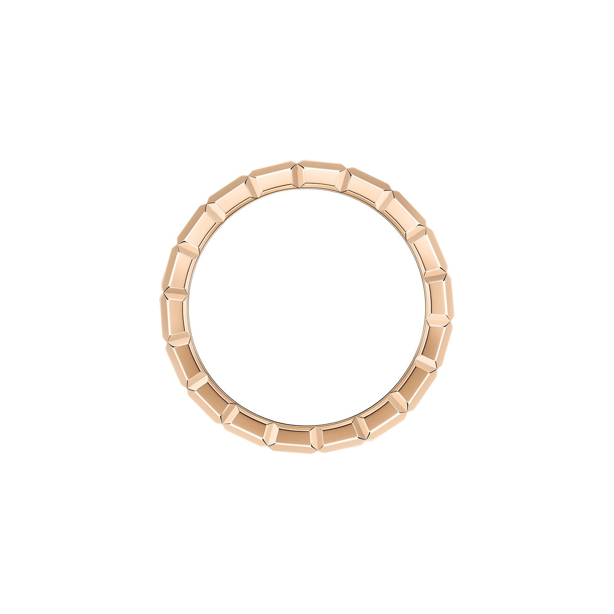 Chopard Ice Cube ring in 18k ethical rose gold, view 3