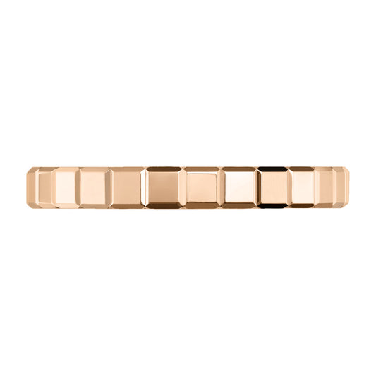 Chopard Ice Cube ring in 18k ethical rose gold, view 2