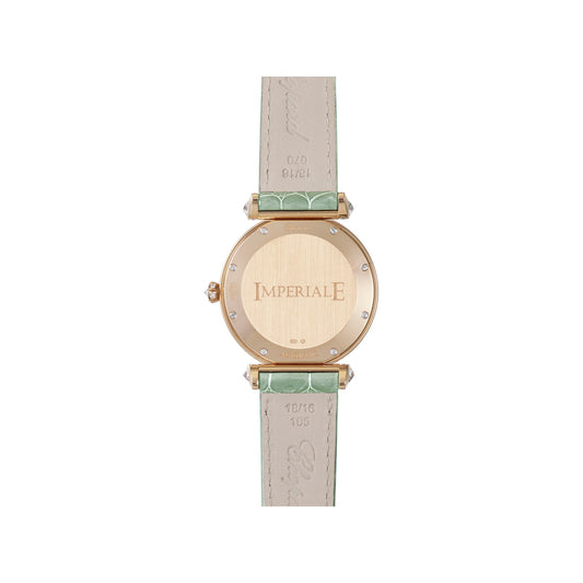 Chopard IMPERIALE watch in 18k ethical rose gold, view 2
