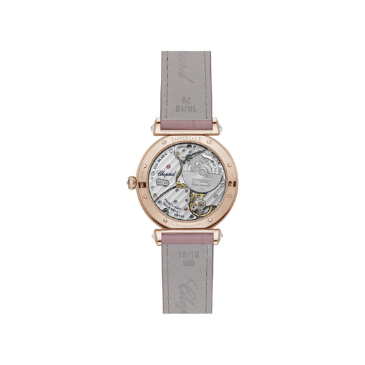Chopard IMPERIALE watch in 18k ethical rose gold with diamonds, view 2