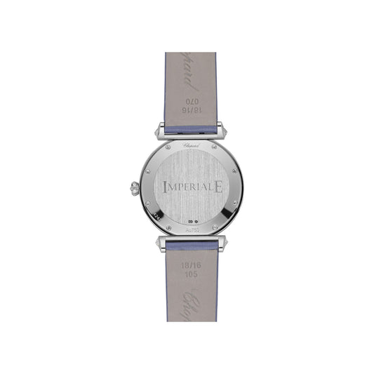 Chopard IMPERIALE watch in 18k ethical white gold, view 2