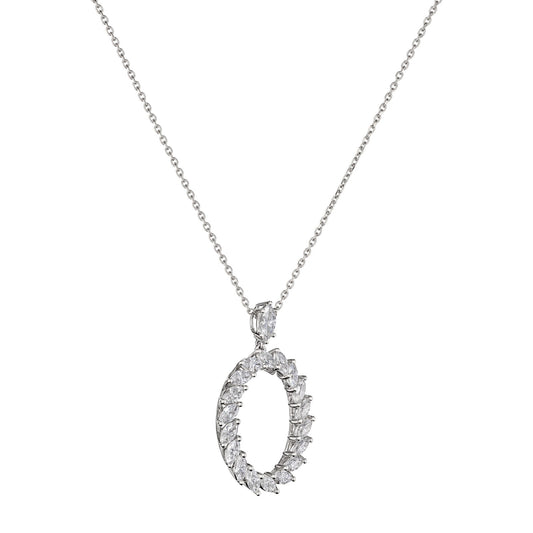 Chopard L'Heure du Diamant pendant in 18k ethical white gold with diamonds, view 2