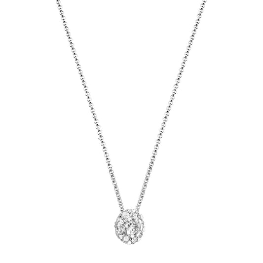 Chopard L'Heure du Diamant pendant in 18k ethical white gold with diamonds, view 2