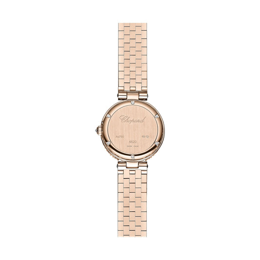 Chopard L'Heure du Diamant watch in 18k ethical rose gold with diamonds, view 2