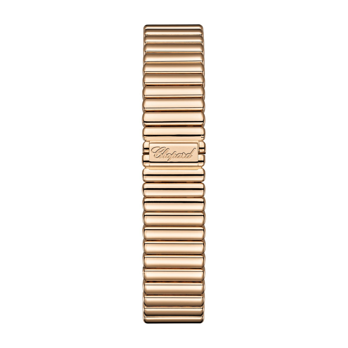 Chopard L'Heure du Diamant watch in 18k ethical rose gold with diamonds, view 4