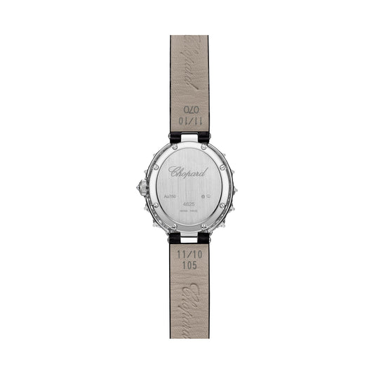 Chopard L'Heure du Diamant watch in 18k ethical white gold with diamonds, view 2
