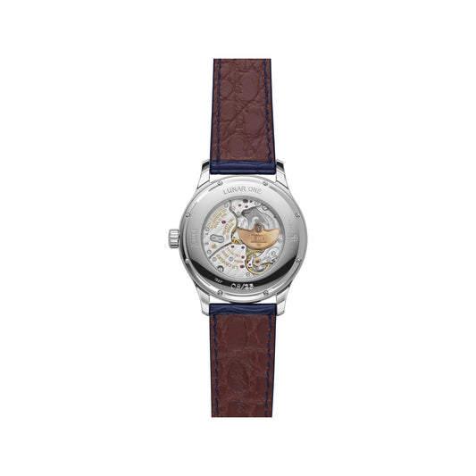 Chopard L.U.C watch in platinum with diamonds, view 2
