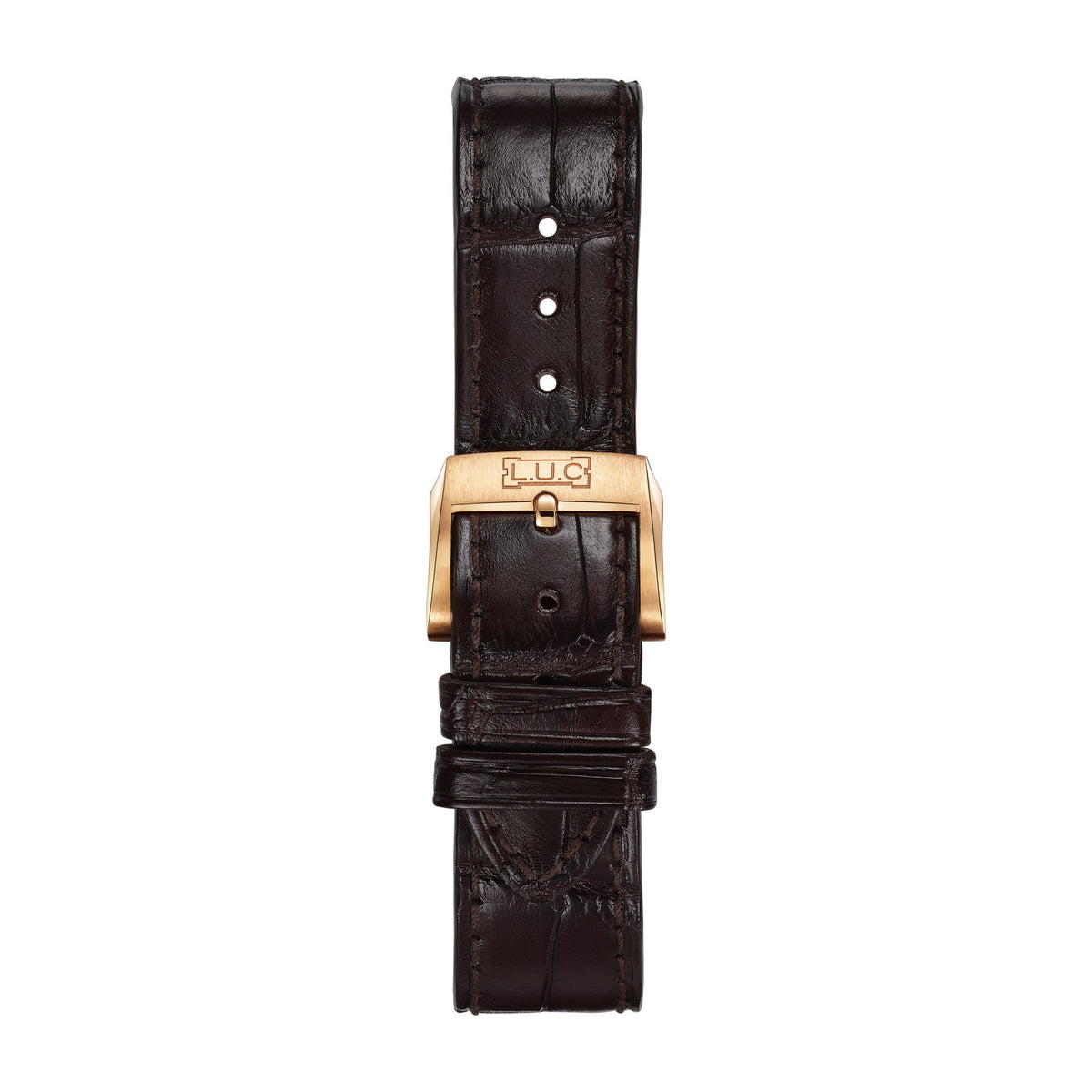 Chopard L.U.C watch in 18k ethical rose gold, view 4