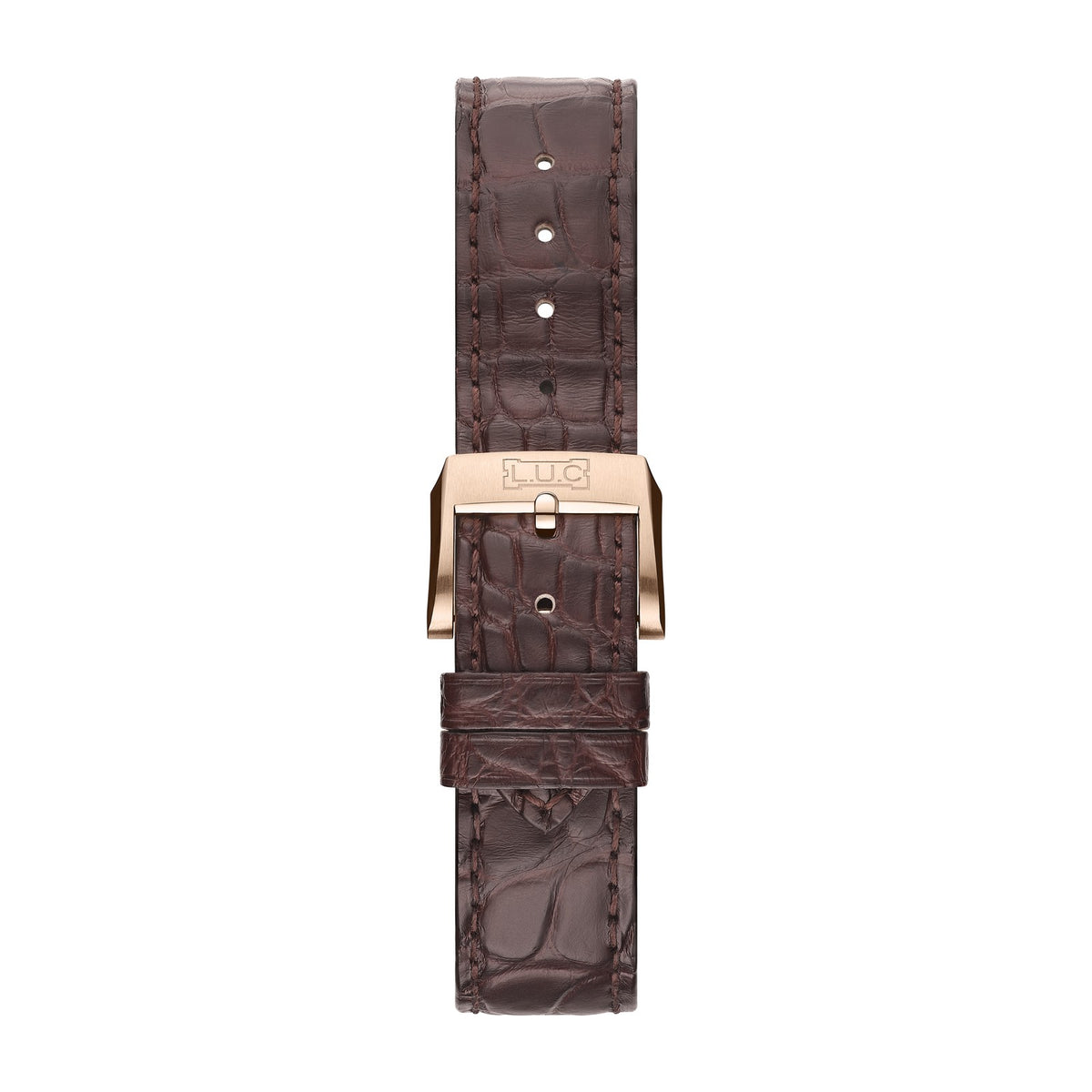 Chopard L.U.C watch in 18k ethical rose gold, view 4